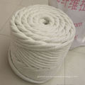 Cuerda de embalaje de fibra de cerámica trenzada a alta temperatura para sellado de glándulas